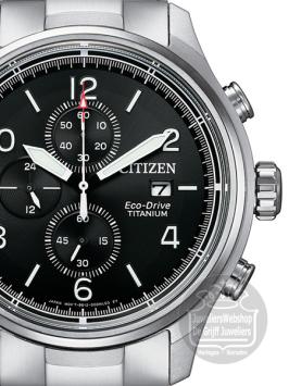 citizen herenhorloge CA0810-88E chronograaf titanium