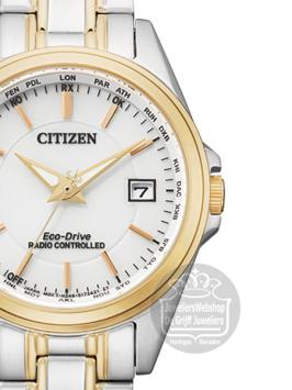 Citizen EC1186-85A Radio Controlled Bicolor Dameshorloge