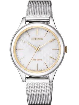 citizen elegance dameshorloge em0504-81a eco drive