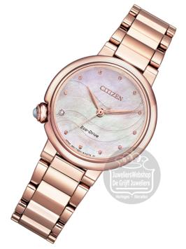 citizen l dameshorloge EM0912-84Y ladies eco drive zilver