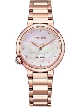 citizen l dameshorloge EM0912-84Y ladies eco drive zilver