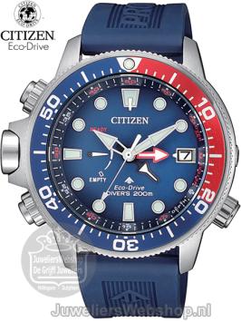 citizen bn2038-01l promaster horloge blauw