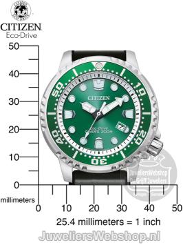 Citizen BN0158-18X Promaster Duikhorloge Groen