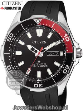 Citizen Automatisch Duikhorloge Titanium Zwart NY0076-10E Limited Edition