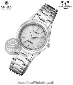 citizen dameshorloge es4030-84a radio controlled staal