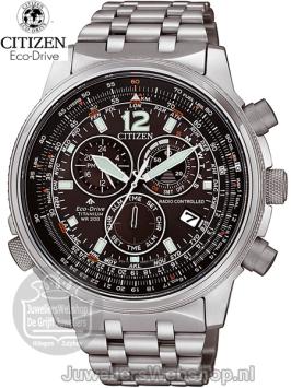 Citizen horloge CB5850-80E radio controlled eco drive titanium