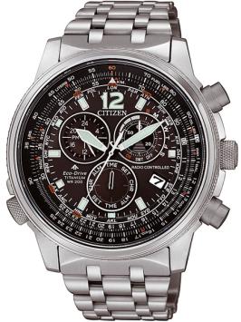 Citizen horloge CB5850-80E radio controlled eco drive titanium