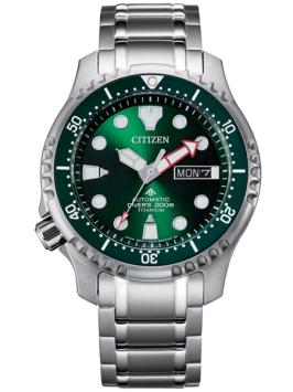 citizen NY0100-50XE titanium duikhorloge automatisch