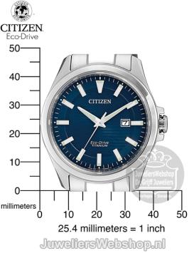 citizen BM7470-84L herenhorloge titanium