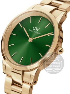 Daniel Wellington Iconic Link Emerald horloge DW00100553