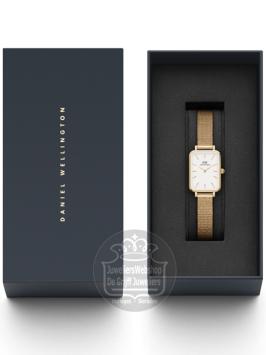 Daniel Wellington Quadro Pressed Evergold horloge DW00100556