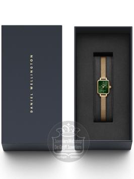 Daniel Wellington Quadro Mini Evergold horloge DW00100653