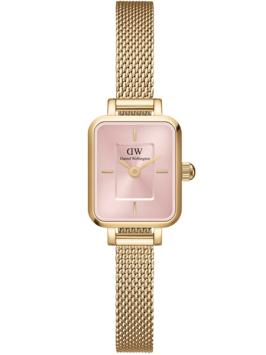 Daniel Wellington Quadro Mini Evergold horloge DW00100655