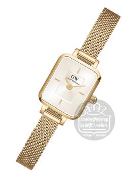 Daniel Wellington Quadro Mini Evergold horloge DW00100656