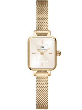 Daniel Wellington Quadro Mini Evergold horloge DW00100656