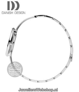 Danish Design zilverkleurig dames horloge iv62q1252