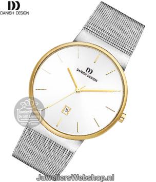 danish design iq65q971 heren horloge staal