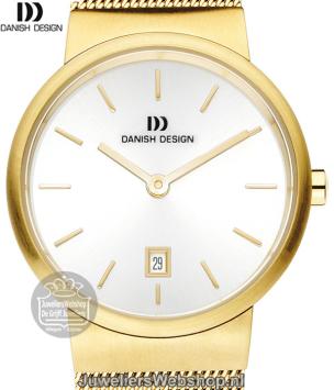 danish design 971 dameshorloge edelstaal pvd goud