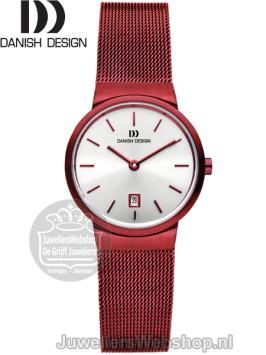 danish design IV74Q971 dames horloge staal