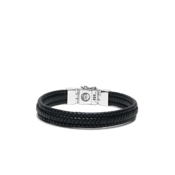 buddha to buddha edwin small leather black armband 181bl zwart 21cm