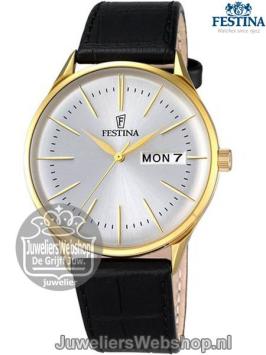 Festina F6838-1 Herenhorloge Edelstaal