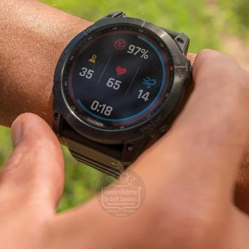 Garmin Fenix 7 Sapphire Solar horloge 010-02540-35