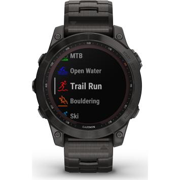 Garmin Fenix 7 Sapphire Solar horloge 010-02540-39 GPS 47mm