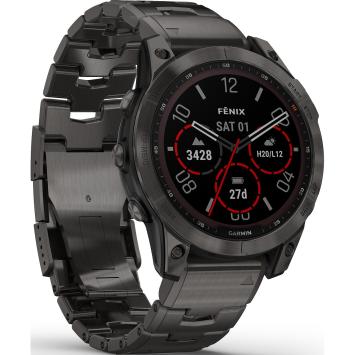 Garmin Fenix 7 Sapphire Solar horloge 010-02540-39 GPS 47mm