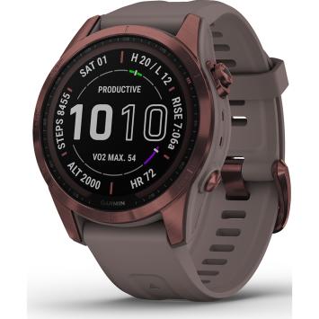 Garmin Fenix 7S Sapphire Solar horloge 010-02539-29 GPS 42mm