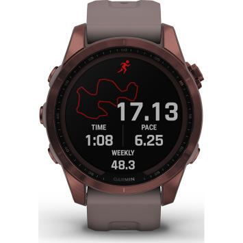 Garmin Fenix 7S Sapphire Solar horloge 010-02539-29 GPS 42mm