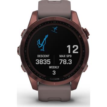 Garmin Fenix 7S Sapphire Solar horloge 010-02539-29 GPS 42mm