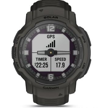 Garmin Instinct Crossover Solar Graphite 010-02730-01 Horloge 45MM