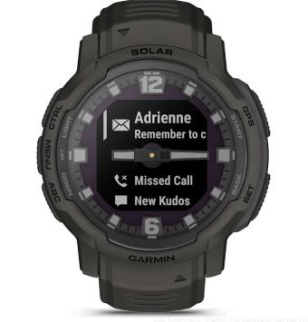 Garmin Instinct Crossover Solar Graphite 010-02730-01 Horloge 45MM