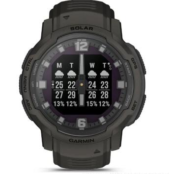 Garmin Instinct Crossover Solar Graphite 010-02730-01 Horloge 45MM