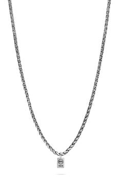 btb ketting george xs 716 zilver 50cm