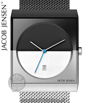 Jacob Jensen herenhorloge 515 staal bicolor