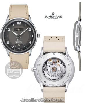 Junghans 027/4721.00 Meister Driver Day Date Horloge