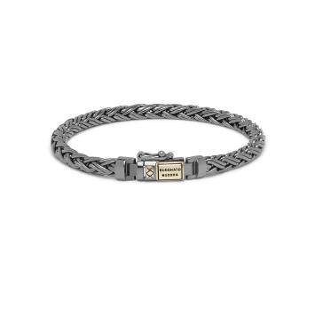 Buddha to Buddha Black Rhodium Shine Gold Katja Junior armband J170BR-SG