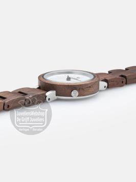 kerbholz dames horloge matilda walnut