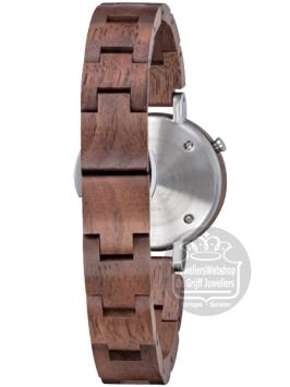 Kerbholz Matilda Walnut horloge 4251240409344