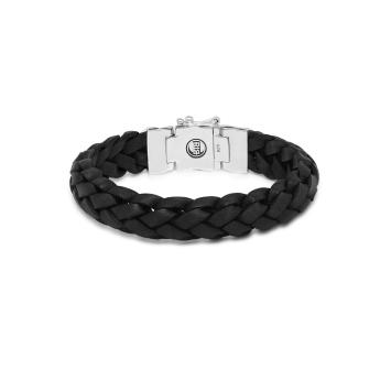 Buddha to Buddha armband Mangky Leather Black 127BL