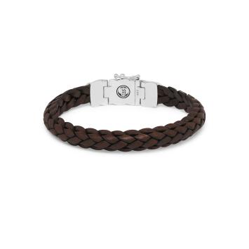 Buddha to Buddha armband Mangky Small Leather Brown 126BR