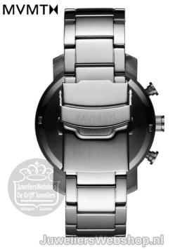 MVMT Chrono Midnight Silver horloge