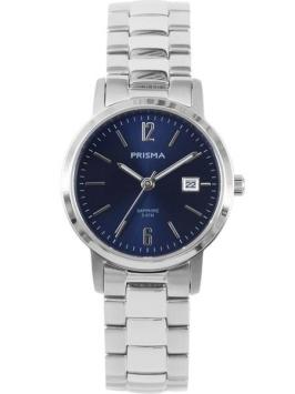 Prisma Dameshorloge P.1475 Slimline Classic Steel Blue