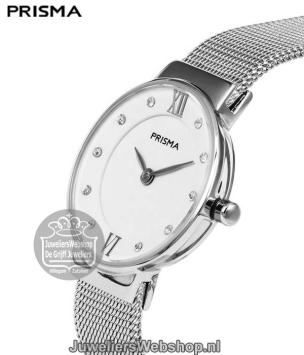 Prisma Horloge P1457 Icon Petit Dames Zilver