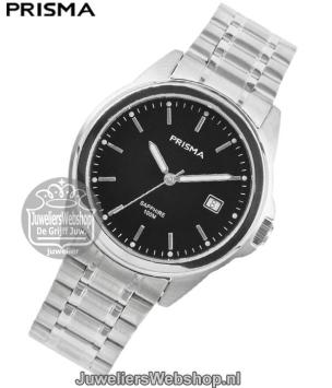 Prisma horloge P1851 Stainless Steel Heren