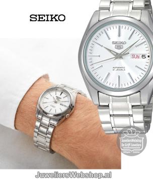 seiko 5 sports automaat horloge snkl41k1