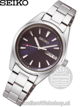 Seiko Dameshorloge SUR353P1 Staal Blauw