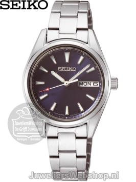 Seiko Dameshorloge SUR353P1 Staal Blauw