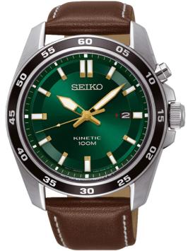 Seiko horloge SKA791P1 kinetic Groen